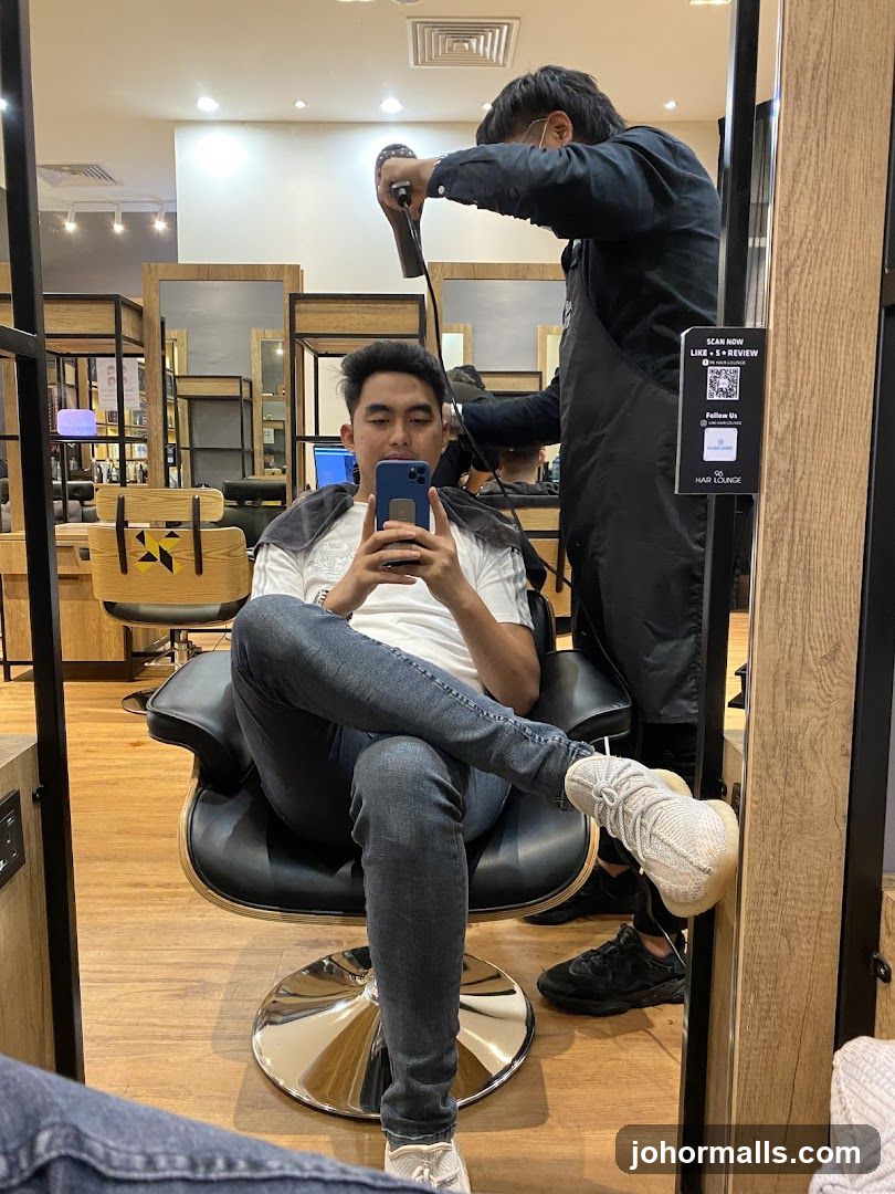 Hair salon interior