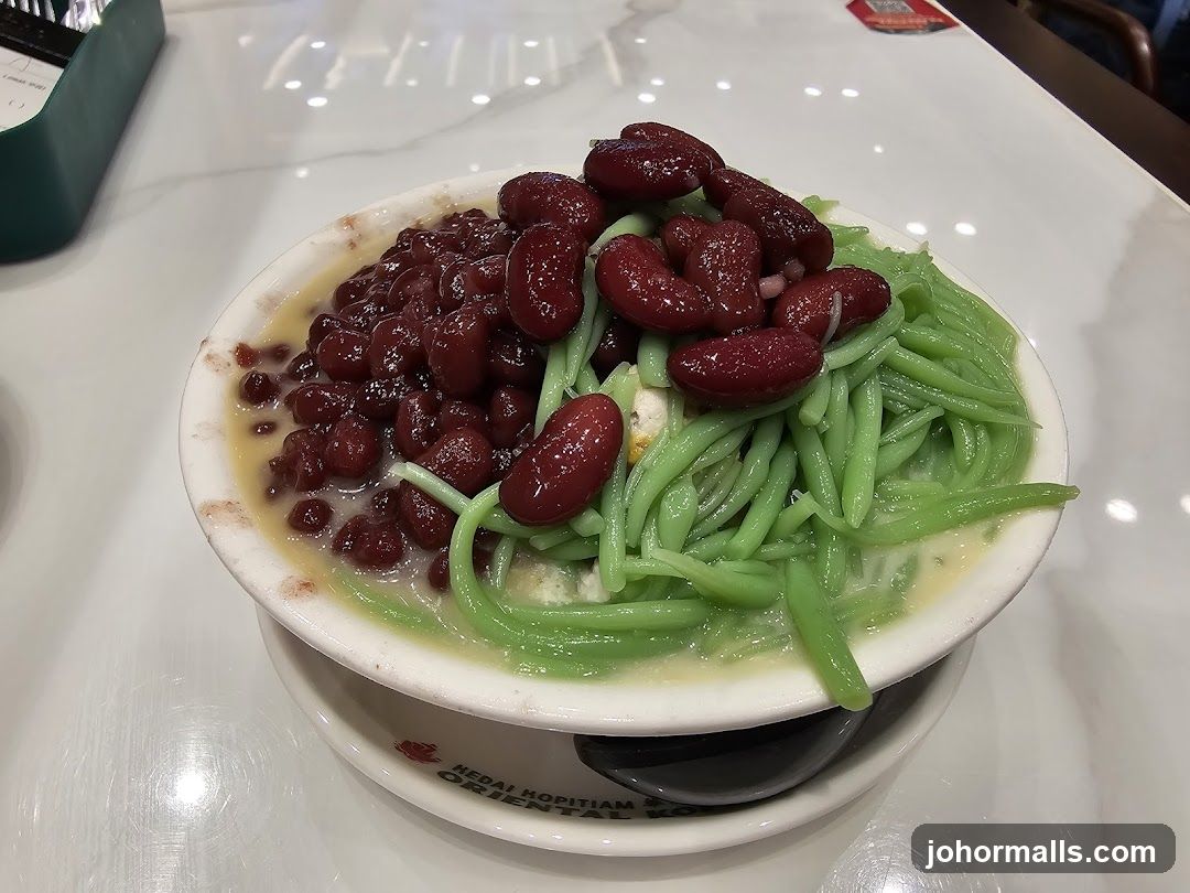 Cendol with Red Beans