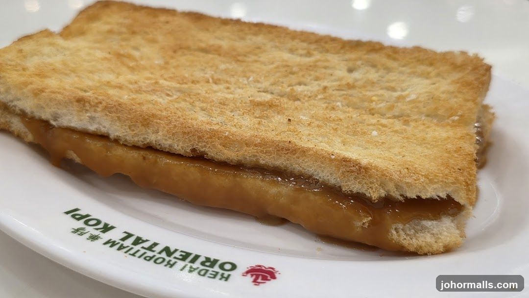 Toast with Caramel Filling