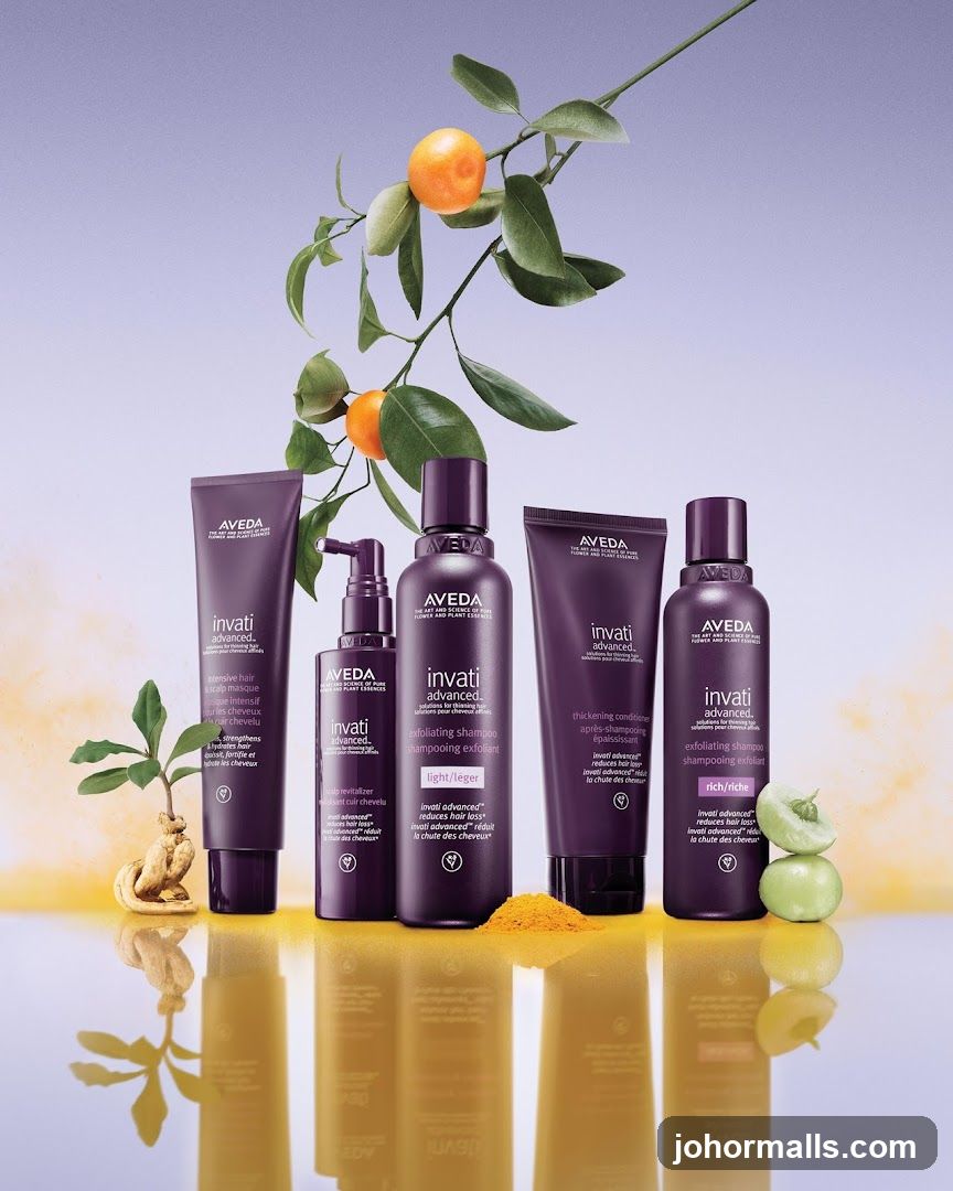 Aveda Invati Advanced Hair Care Products
