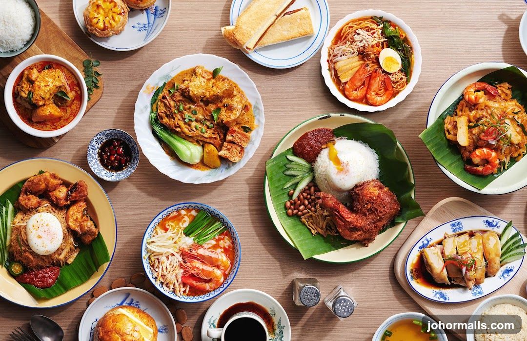 Assortment of Asian Dishes