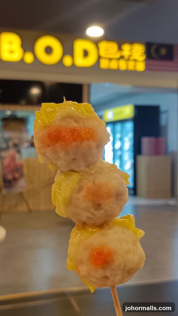Dim Sum Skewers