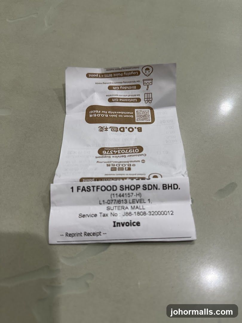 Receipt