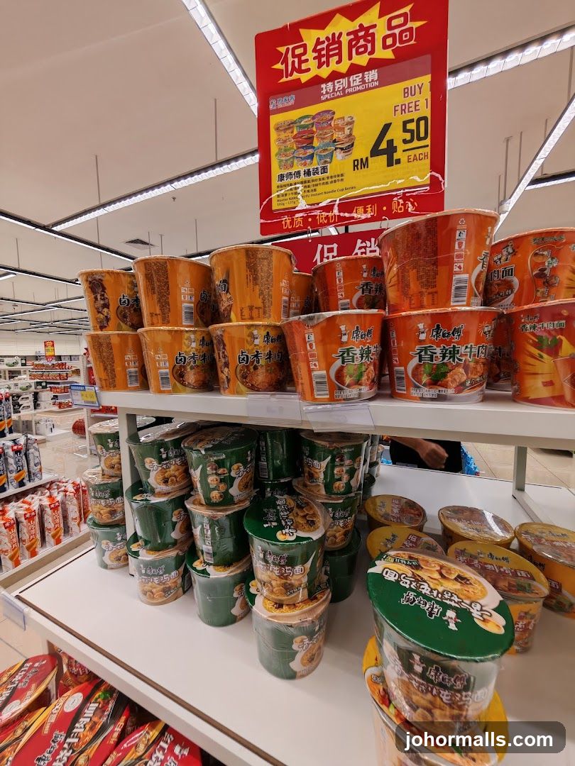 Instant Noodles Promotion