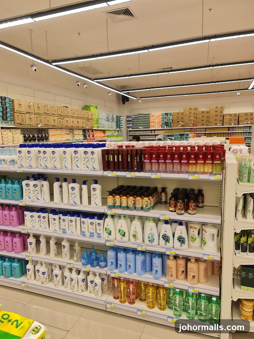 Shampoo and Body Wash Aisles