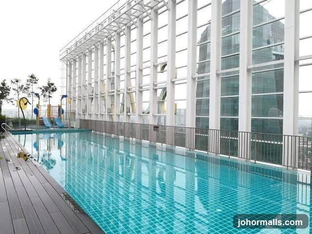 Rooftop Swimming Pool with Playground