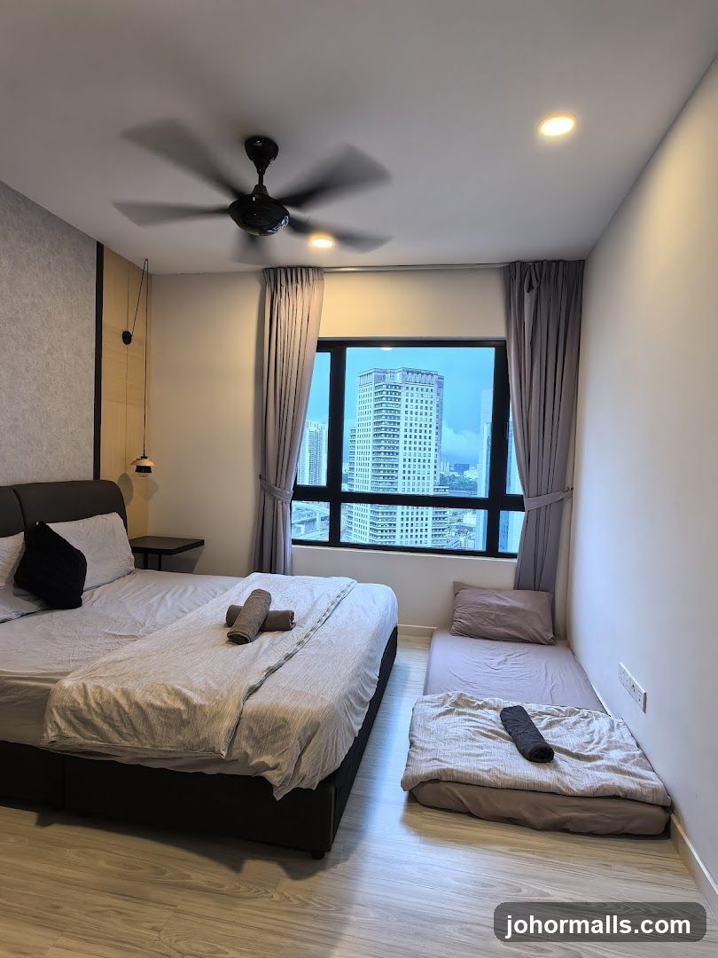 Bedroom with a view