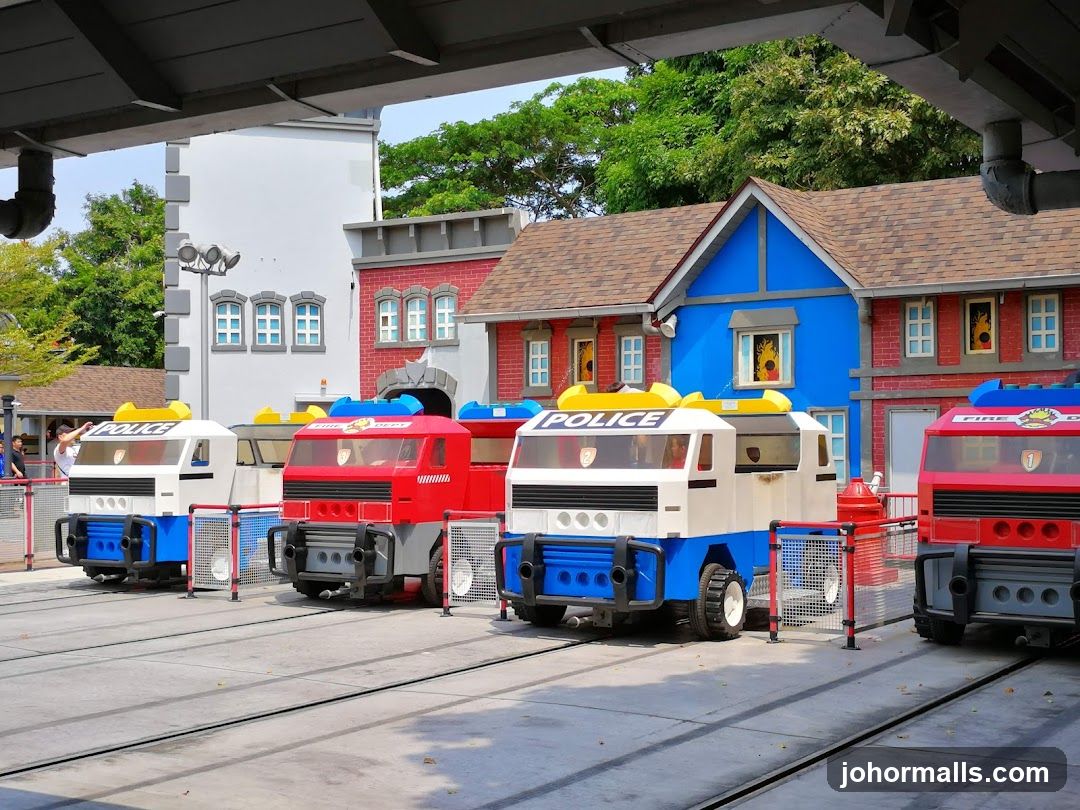 Lego City Police and Fire Vehicles