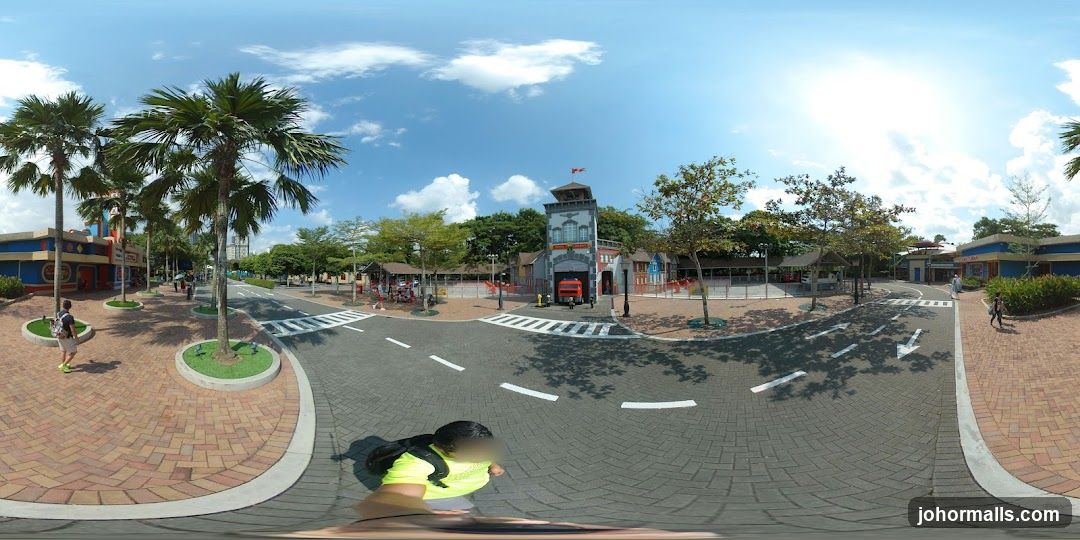 Amusement Park Street Scene