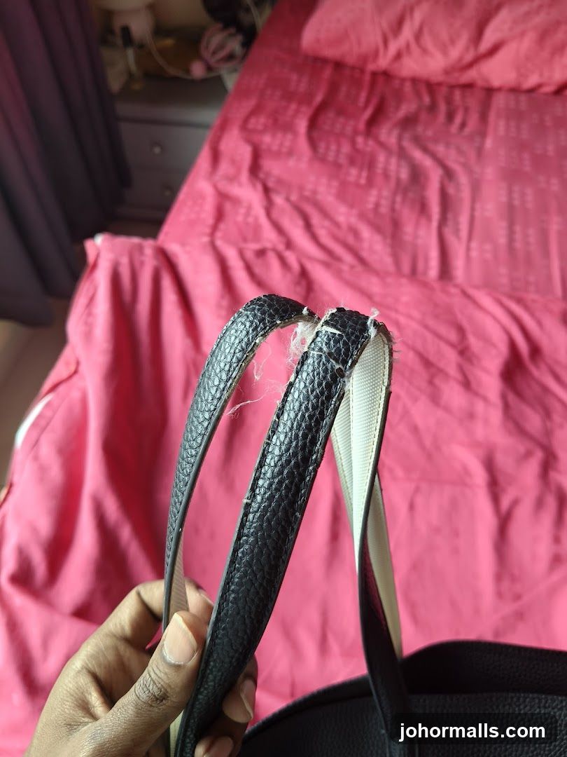 Damaged Handbag Straps