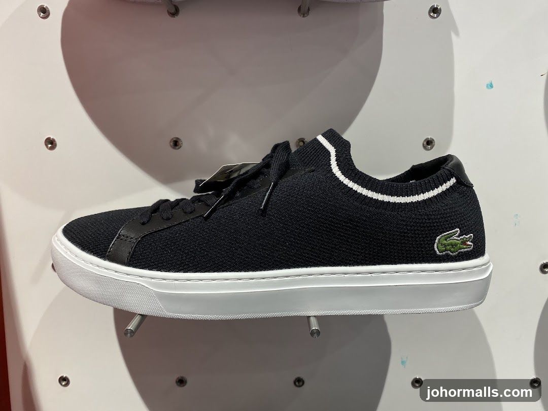 Black Lacoste Sneaker