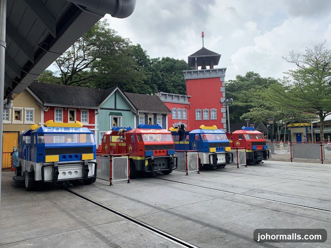Lego Fire Trucks and Police Cars