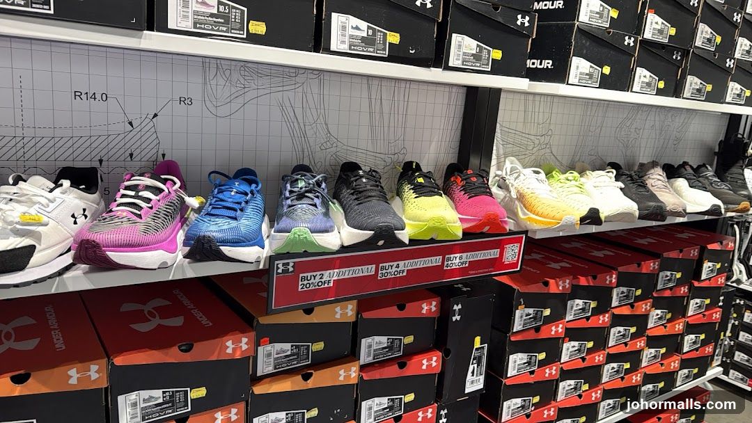 Athletic Shoes Display