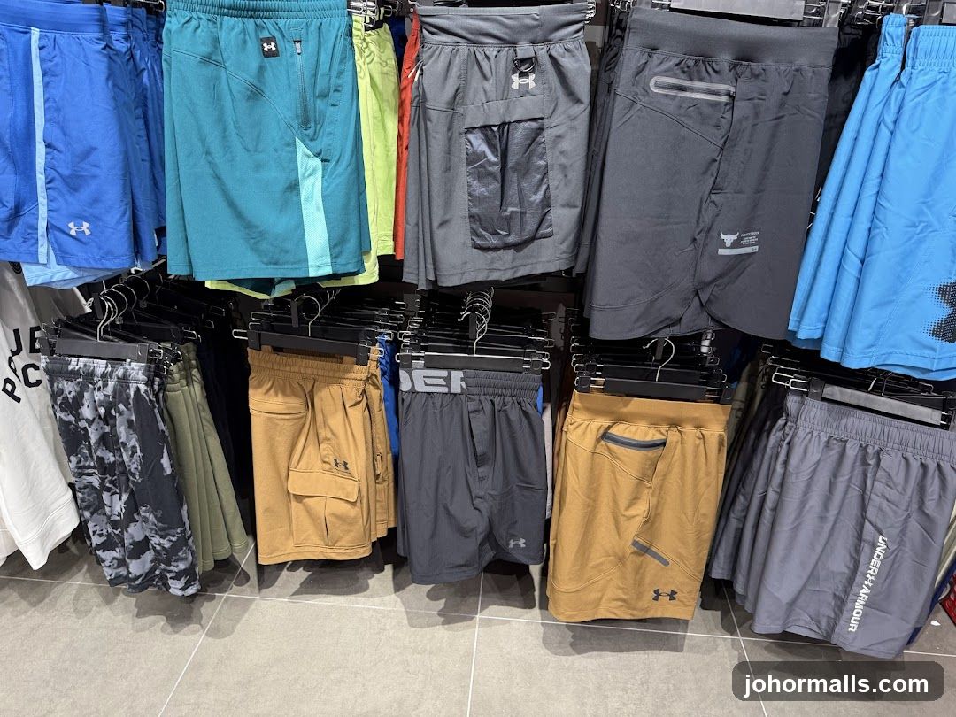 Athletic Shorts Display