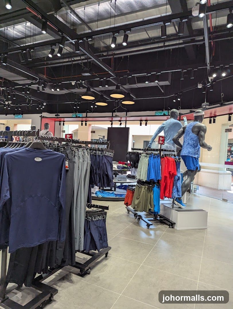 Athletic Apparel Store Interior