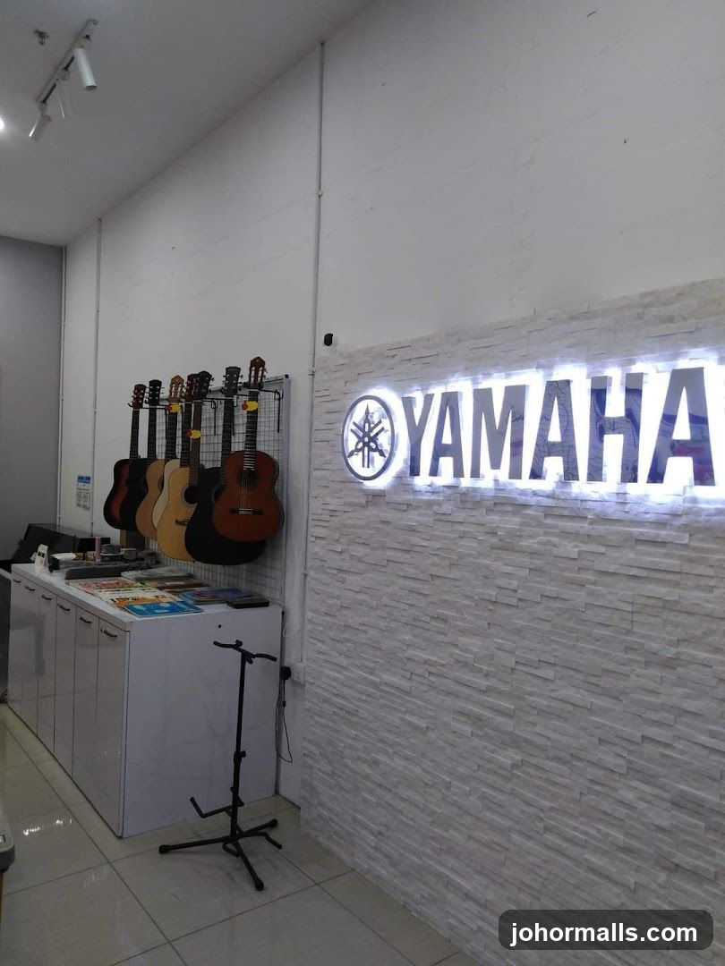 Yamaha Guitars Display