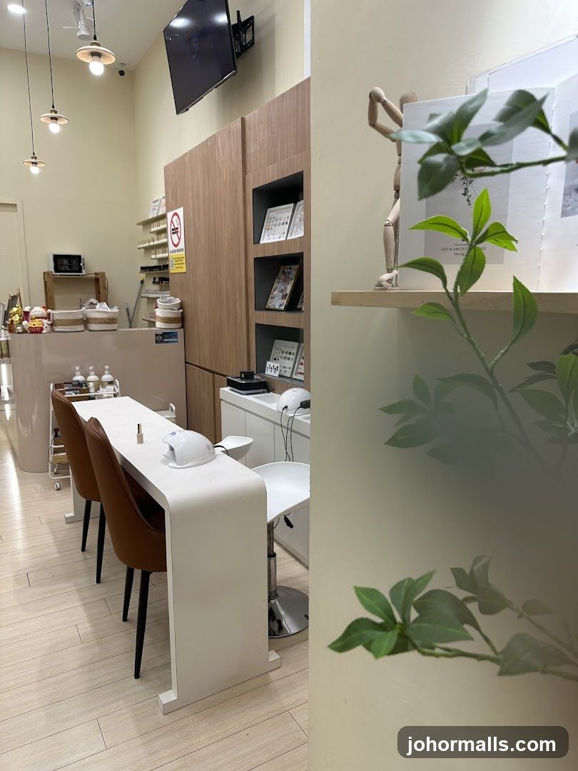 Nail Salon Interior