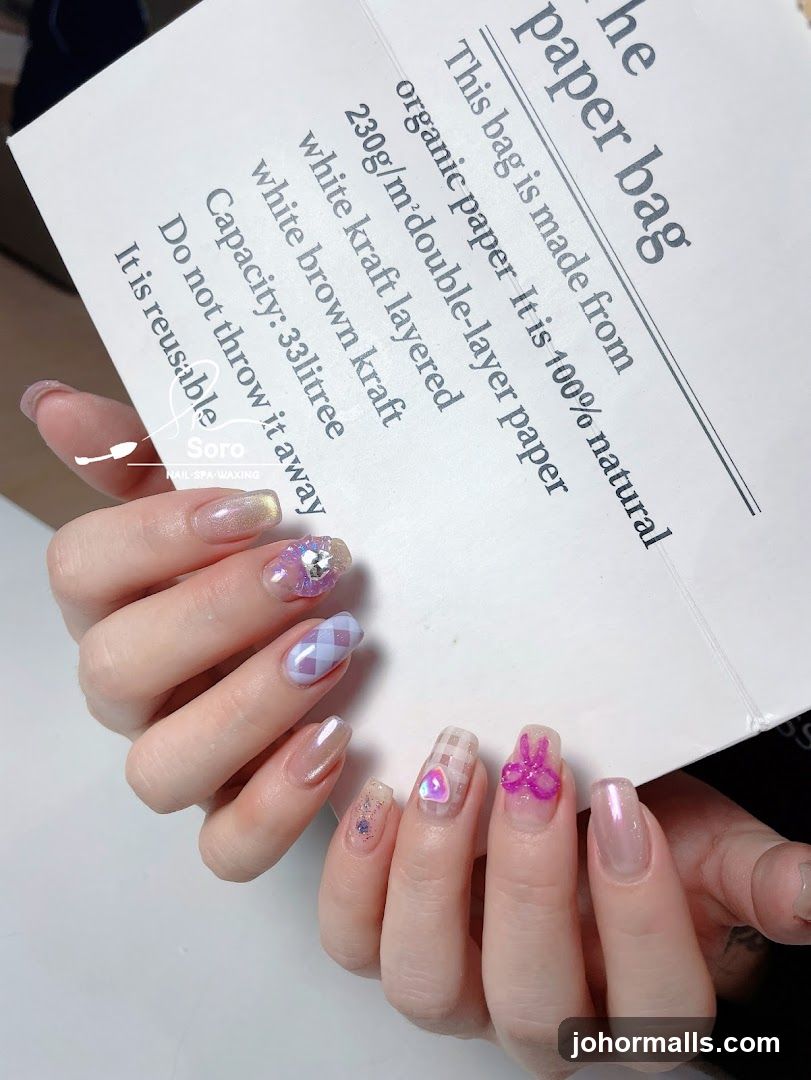 Nail Art with Branding