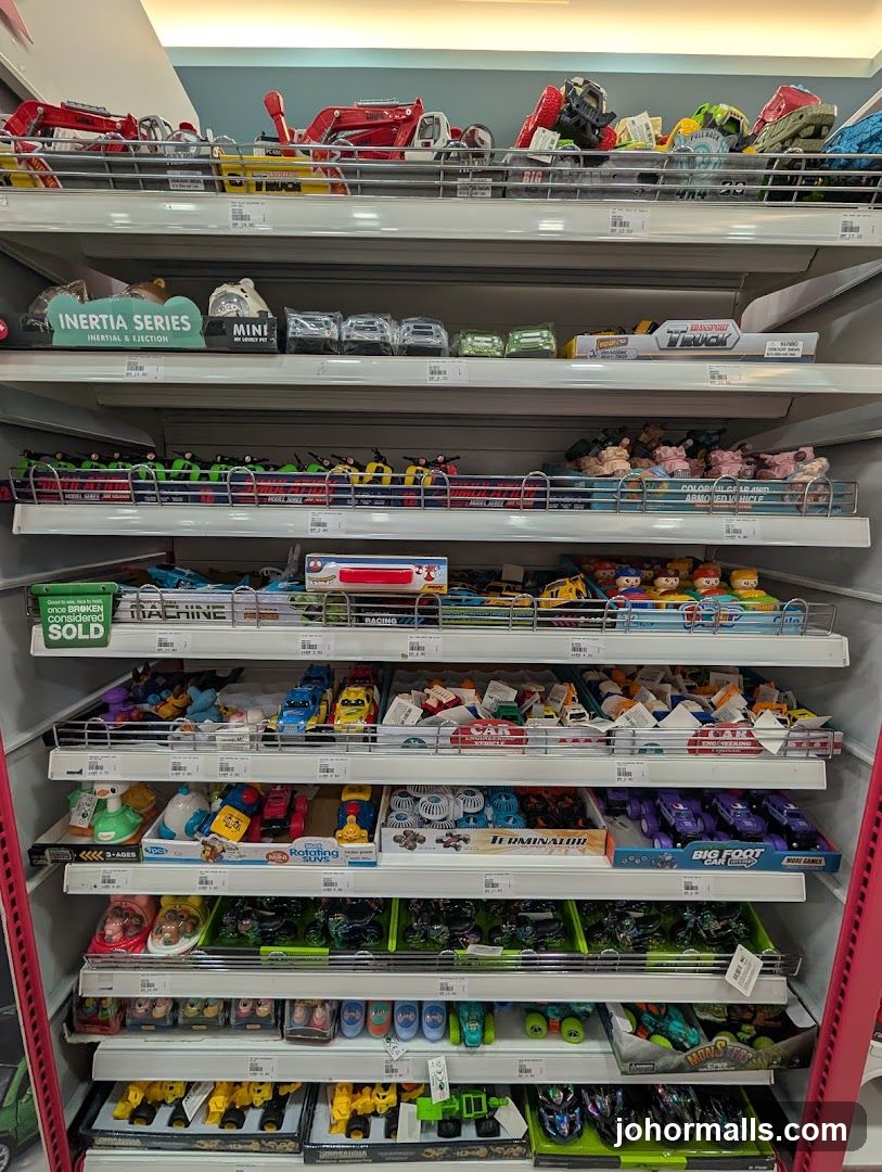 Toy Store Shelves