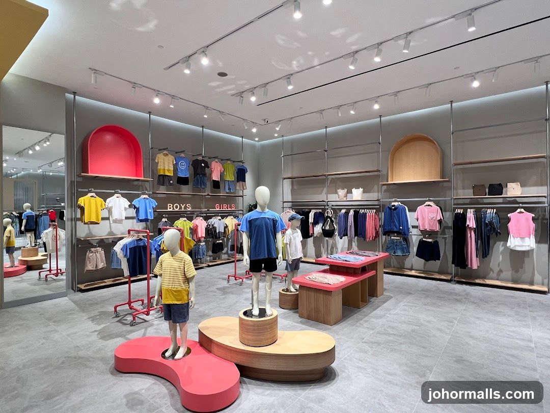 Children's Clothing Store Interior