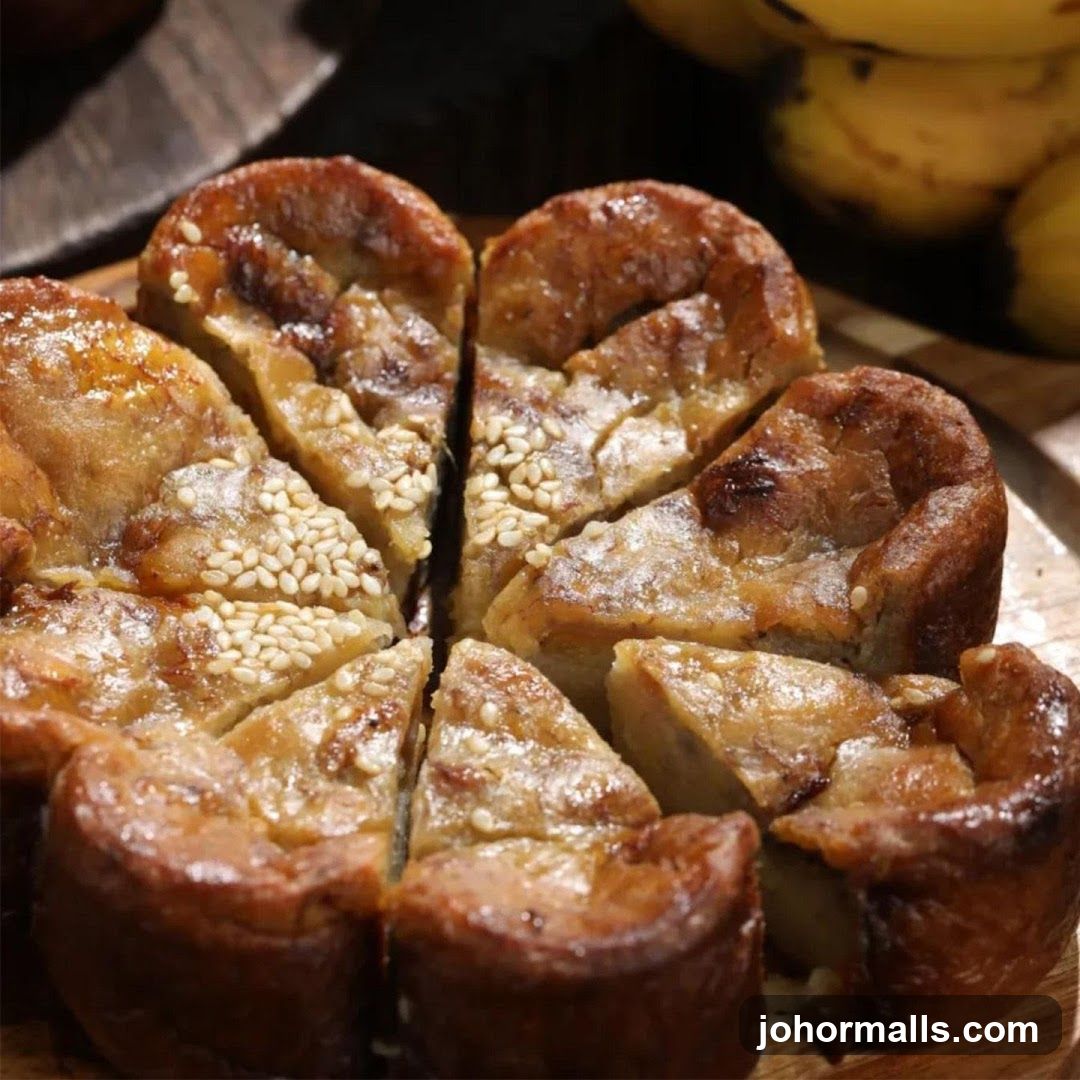Banana Cake Slices