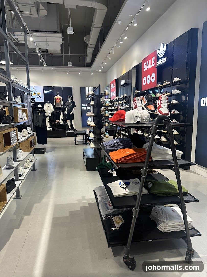 Adidas Store Interior