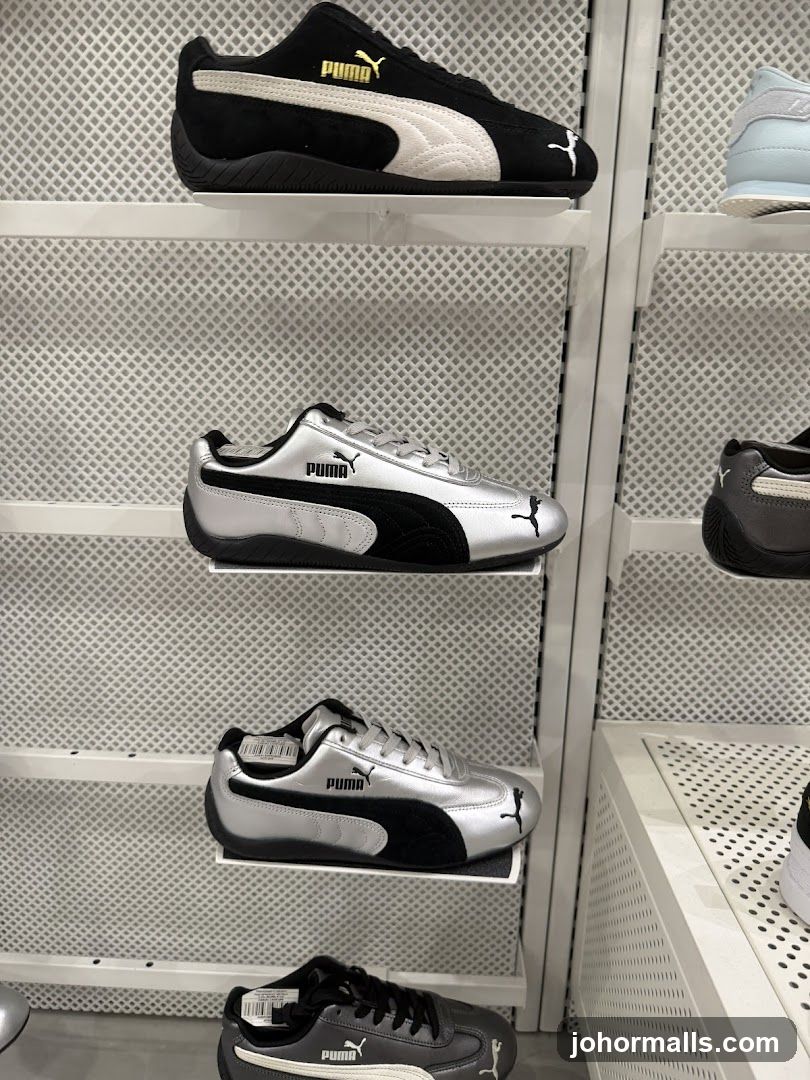 Puma Shoes Display