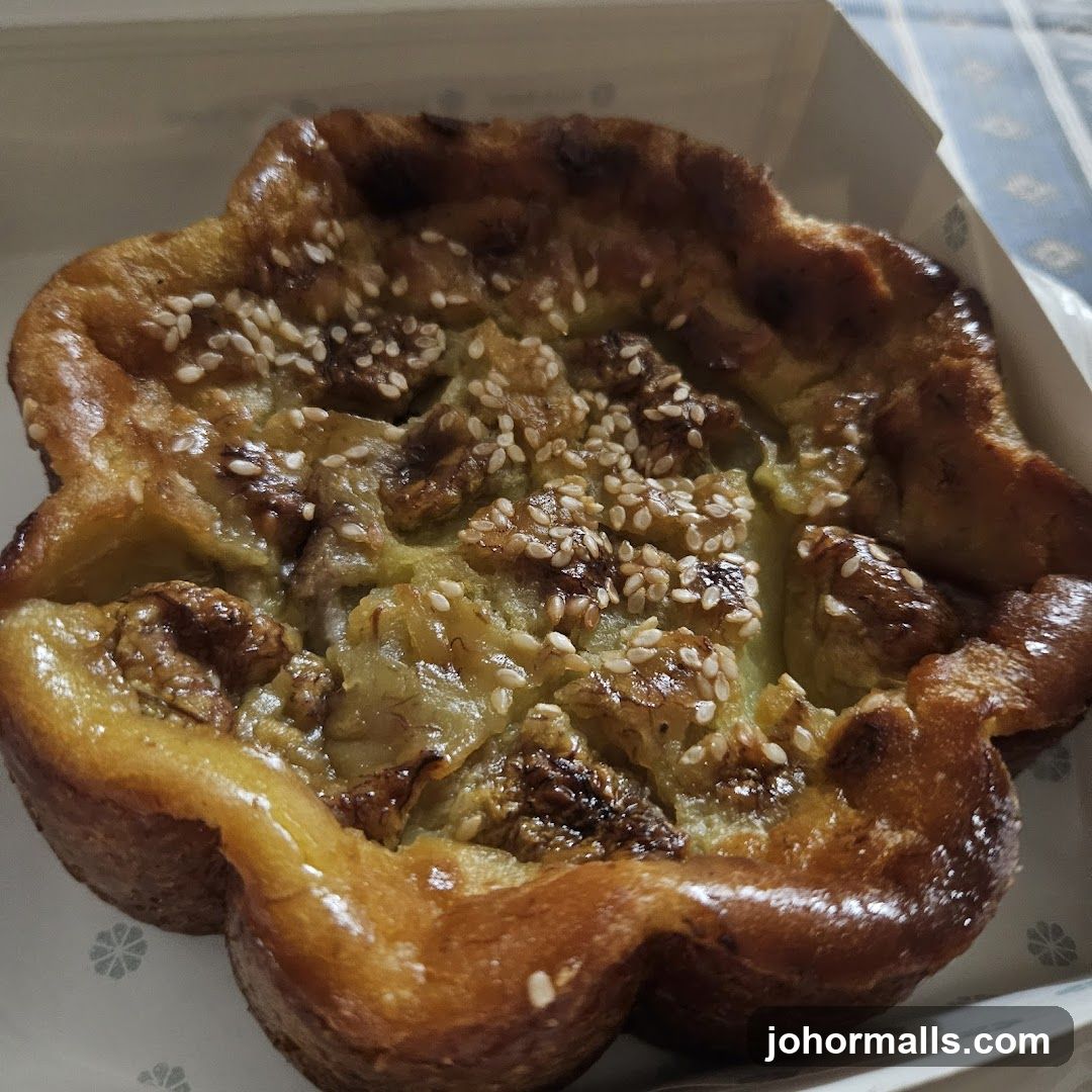 Baked Pastry with Sesame Seeds and Nuts