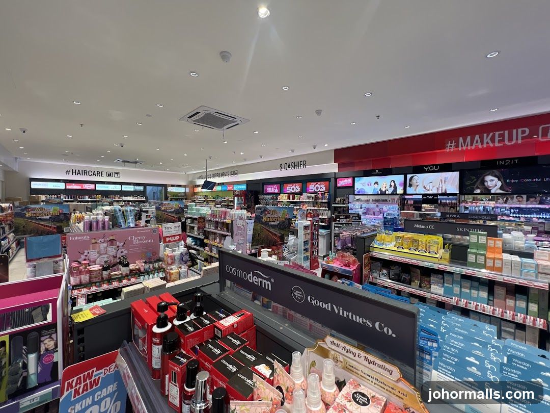 Cosmetics and Skincare Store Interior