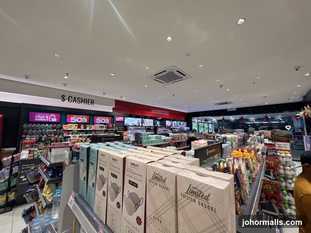 Store Interior with Promotions