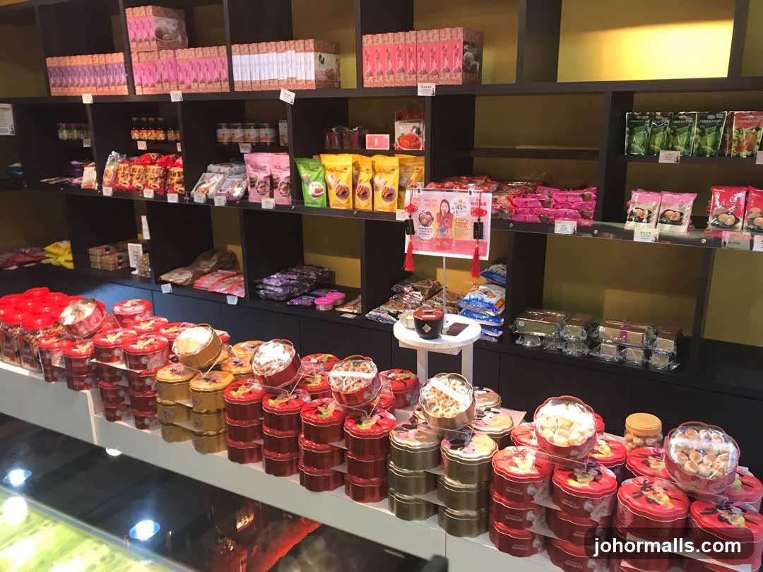 Sweets and snacks display