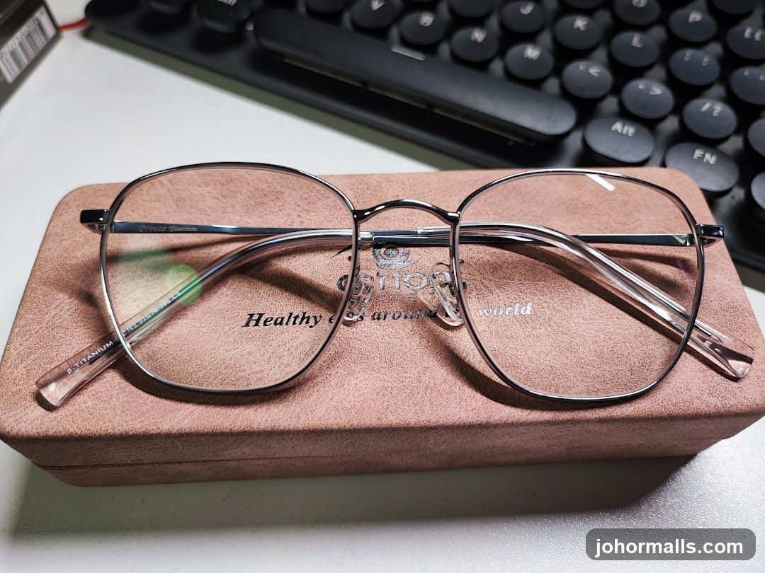 Eyeglasses on a Case