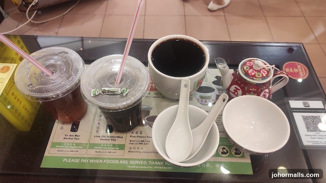 Herbal Teas and Snacks