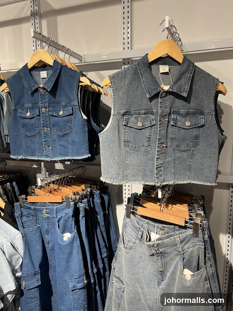 Denim Vests and Pants