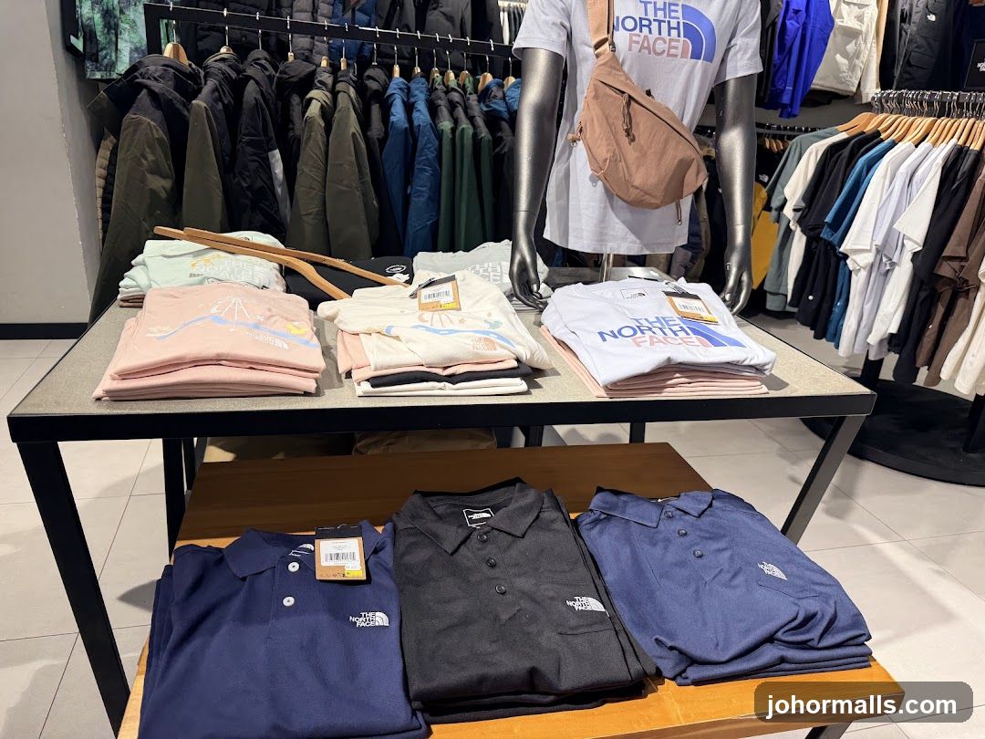 The North Face Apparel Display