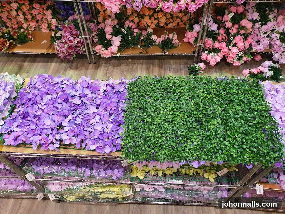 Artificial Flowers and Greenery Display