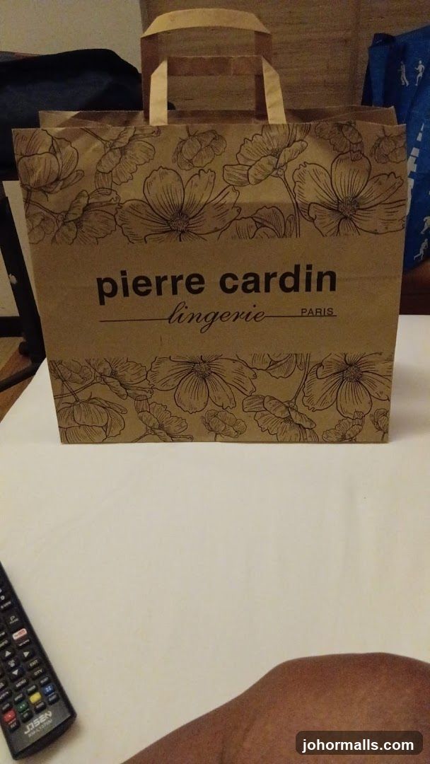 Pierre Cardin Lingerie Shopping Bag