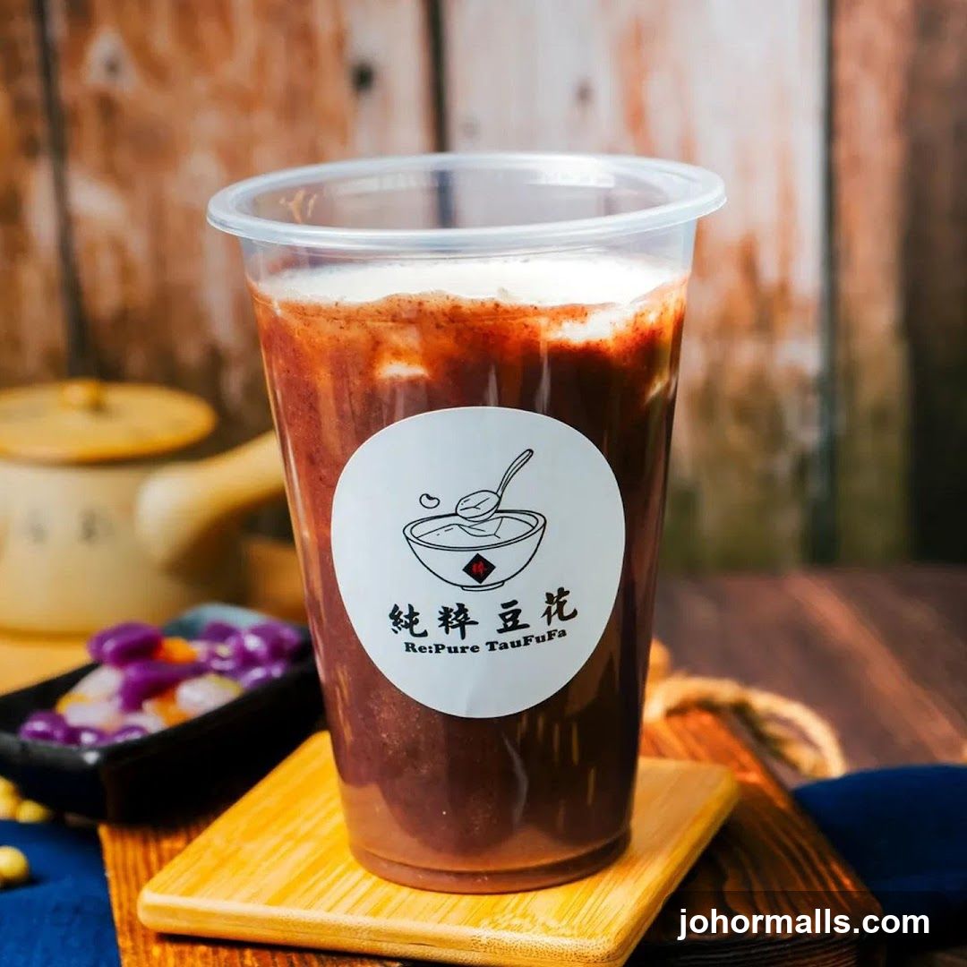 Red Bean Drink with Tofu Pudding