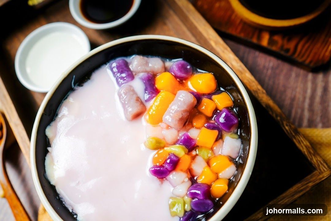 Dessert Bowl with Colorful Toppings