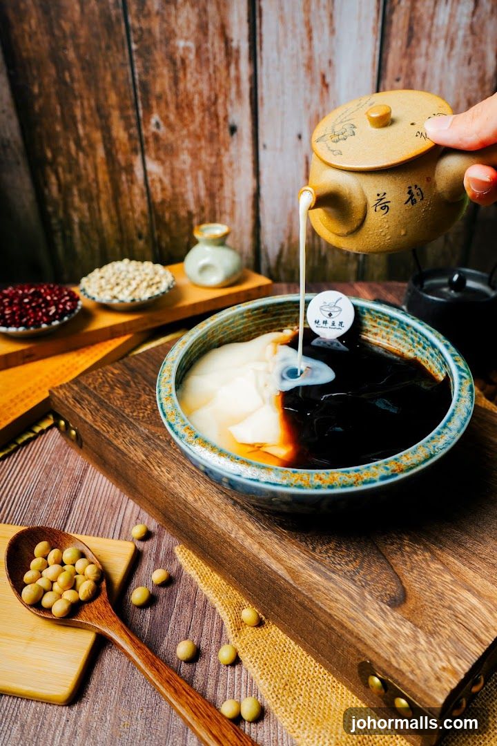 Soy Pudding with Toppings