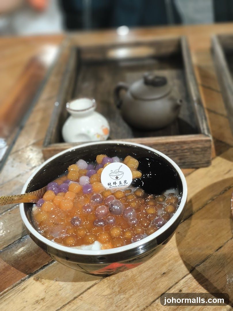Dessert Bowl with Tapioca Pearls