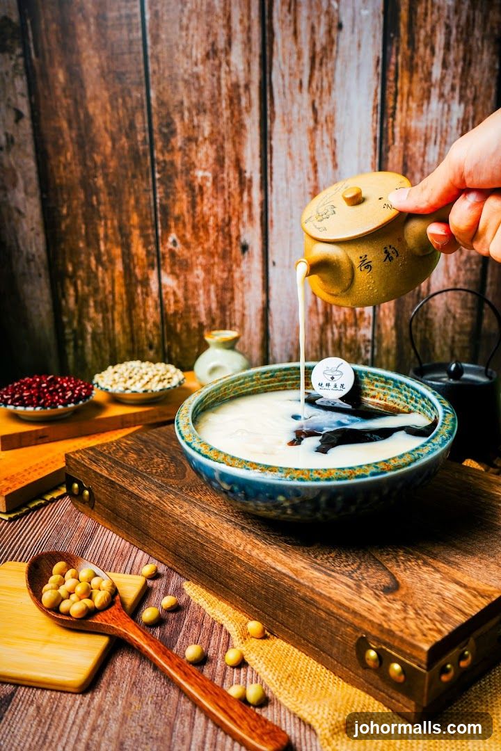 Soy Milk Dessert with Toppings