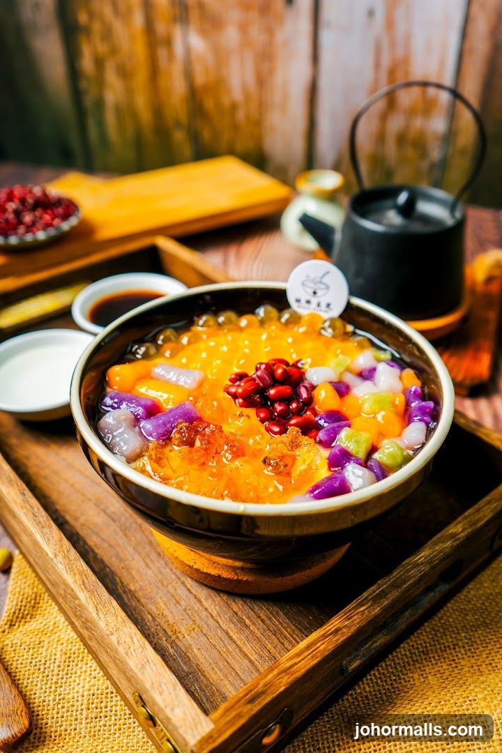 Dessert Bowl with Toppings