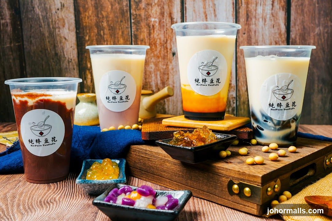 Soy Milk Drinks and Toppings