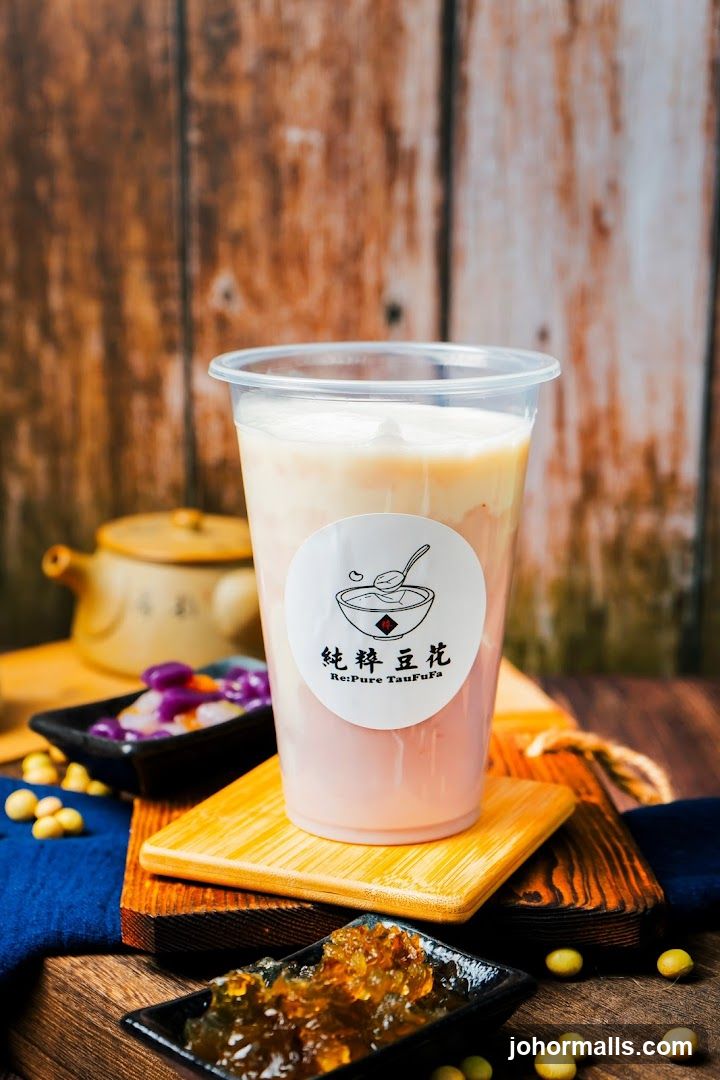 Re:Pure TauFufa Drink with Toppings