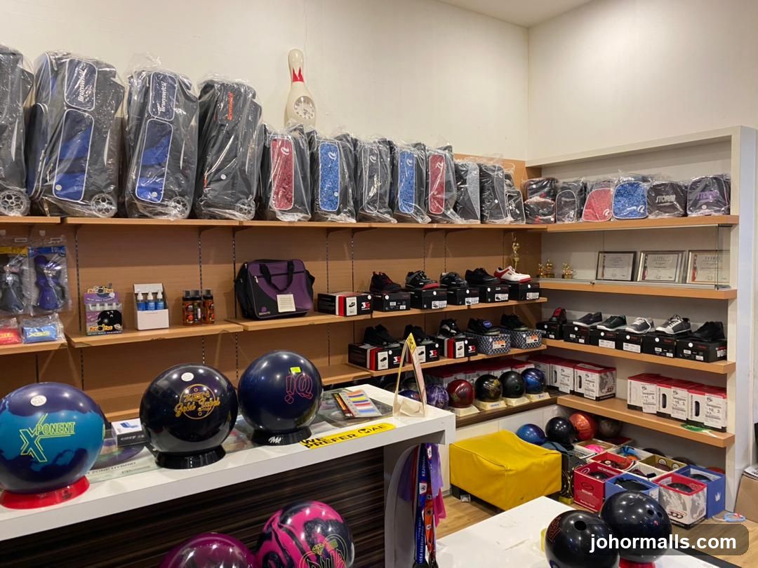 Bowling Pro Shop Interior