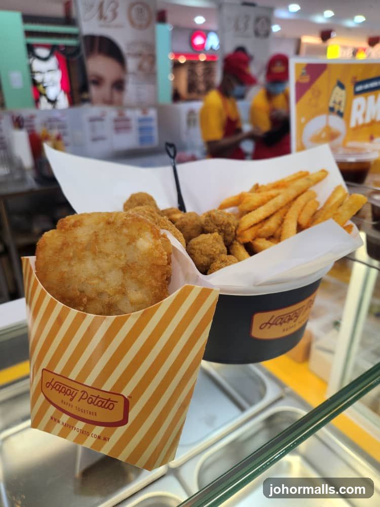 Fried Potatoes and Nuggets