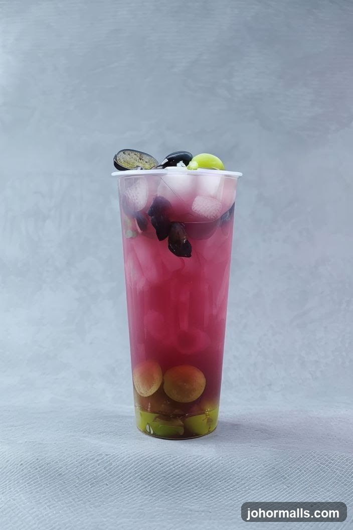 Grape and Lychee Drink