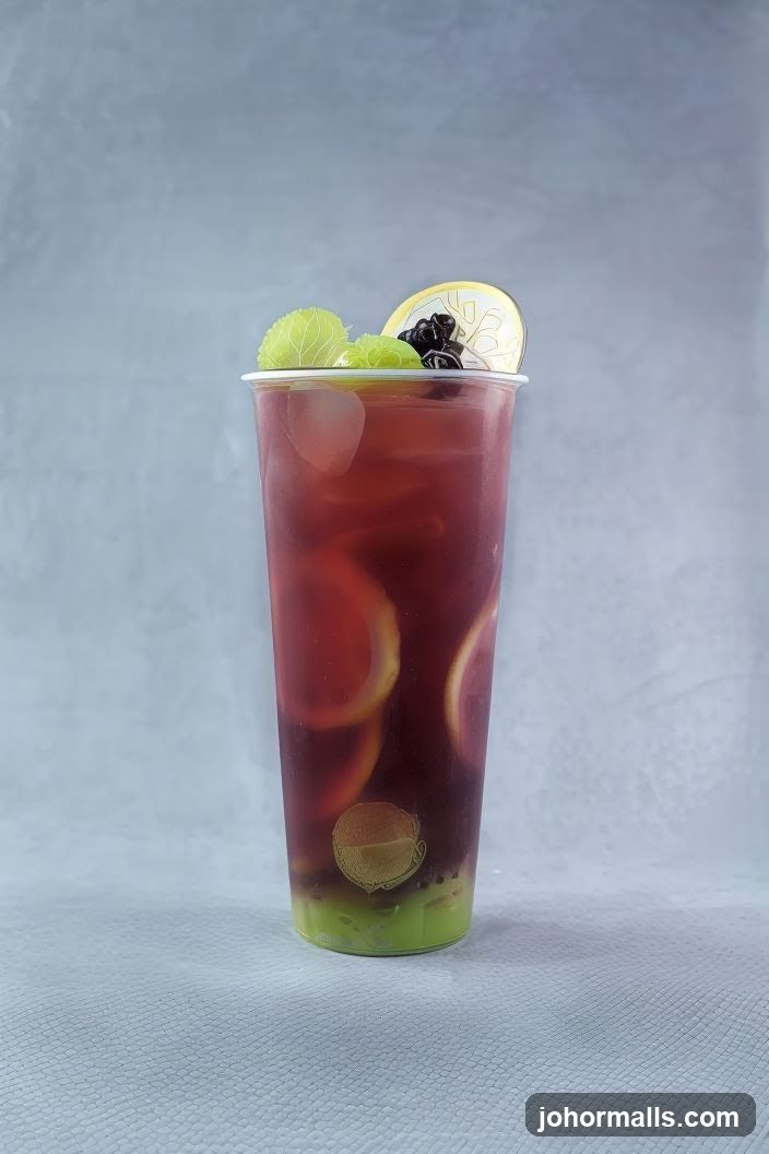 Fruit Tea with Toppings