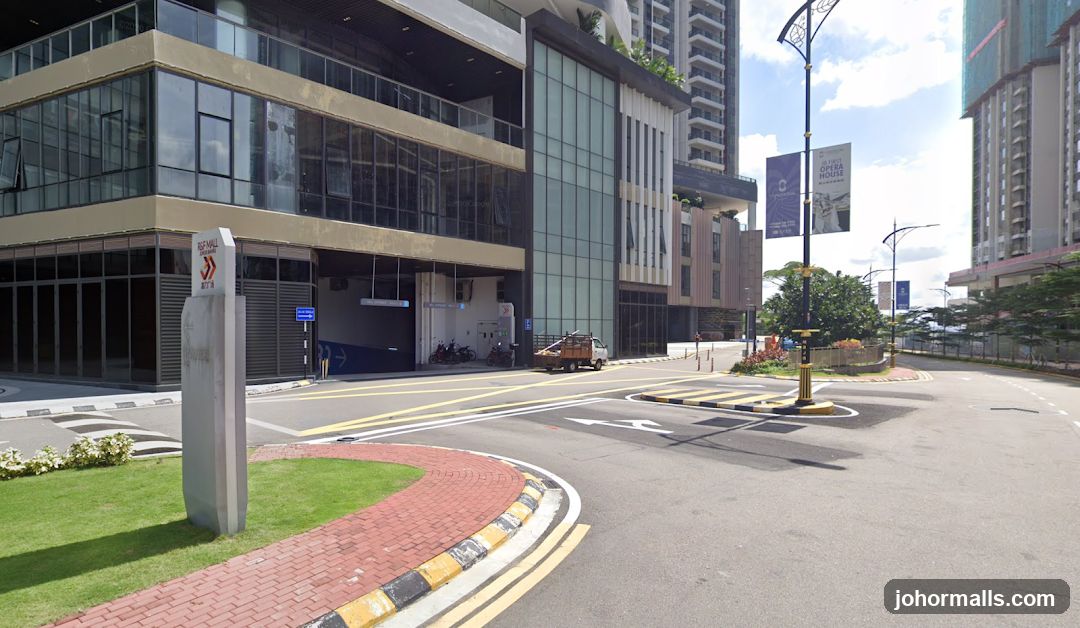 R&F Mall Parking Entrance